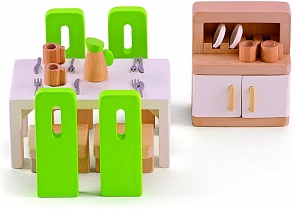 Мебель для домика – Столовая (Hape, E3454_HP)